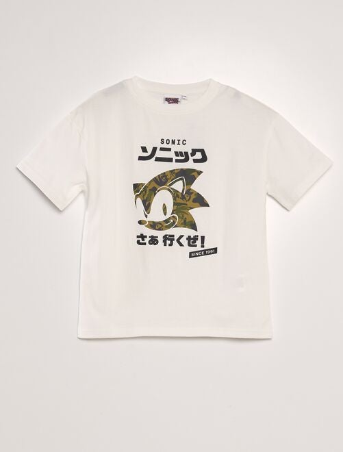 T-shirt en jersey 'Sonic' - Kiabi
