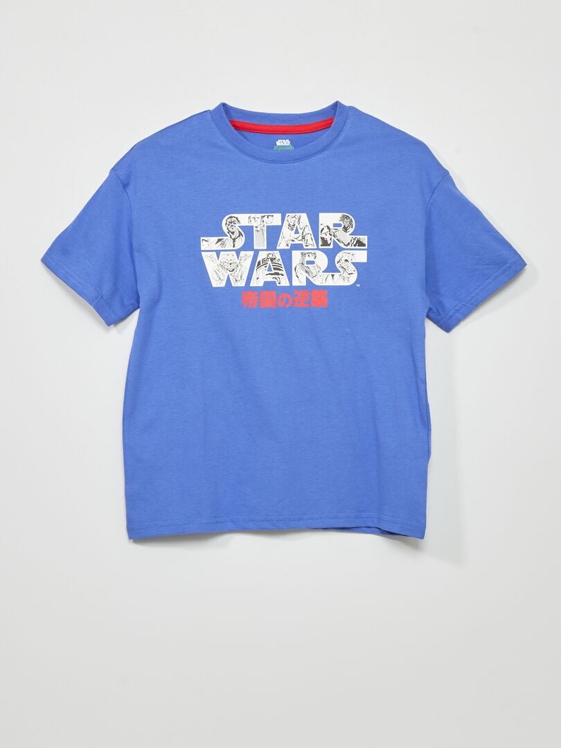 T-shirt en jersey 'Star Wars' Bleu - Kiabi