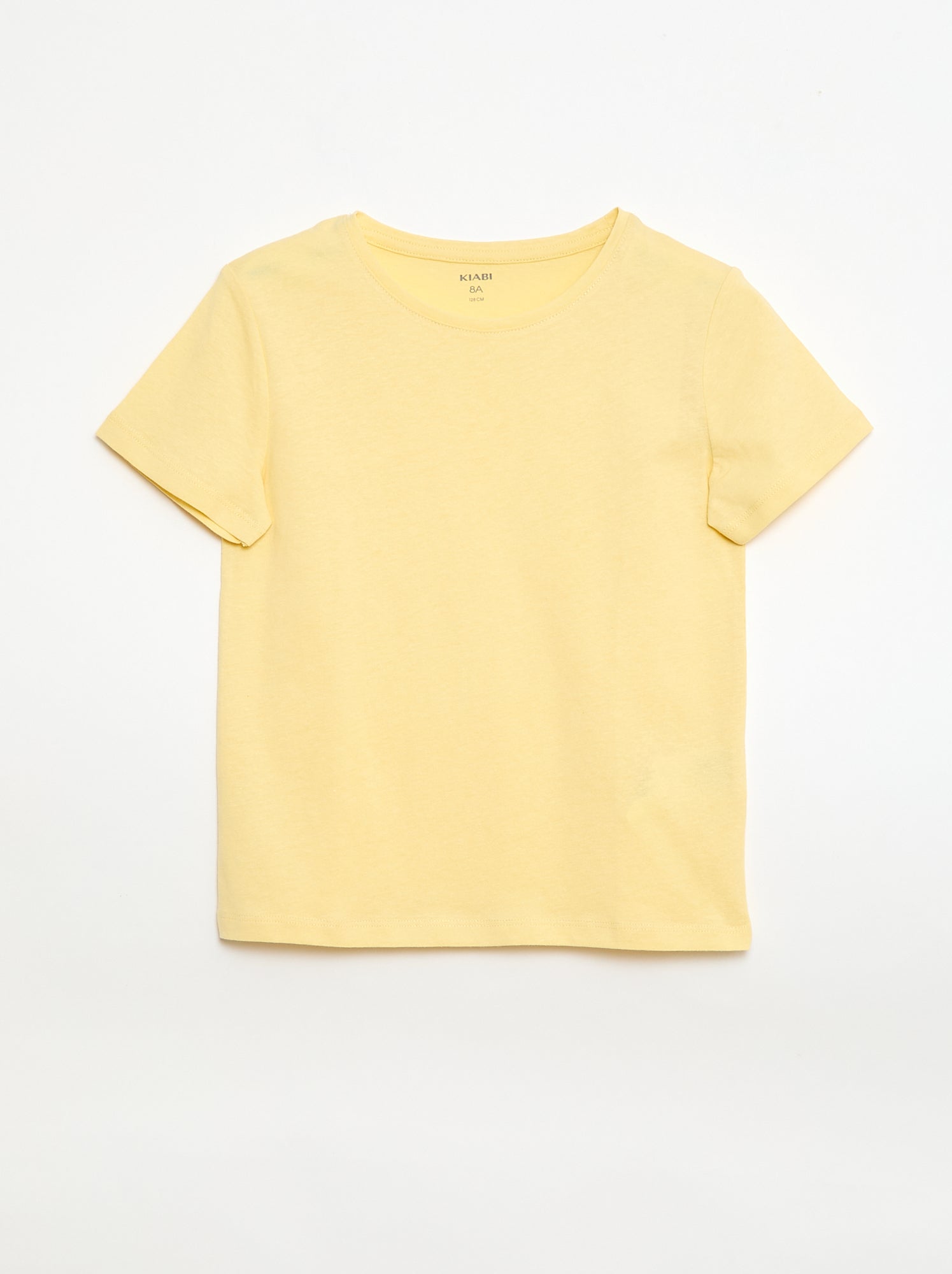 T-shirt en jersey uni