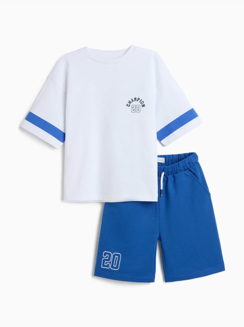 T-shirt en korte broek set, MO Fashion - Kiabi