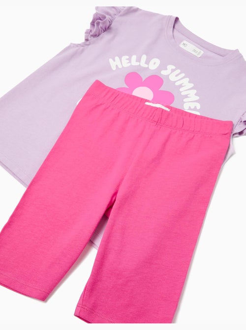 T-shirt en leggings set, MO Fashion - Kiabi
