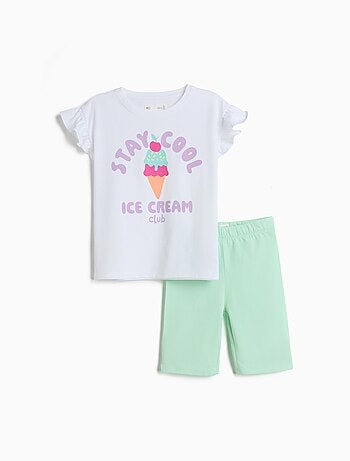 T-shirt en leggings set, MO Fashion