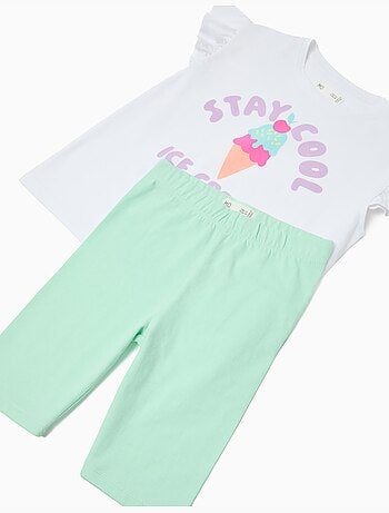 T-shirt en leggings set, MO Fashion