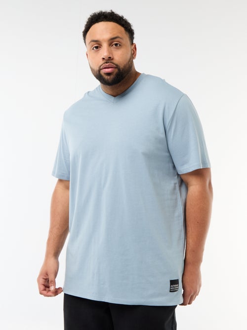 T-shirt en maille jersey à manches courtes - Kiabi