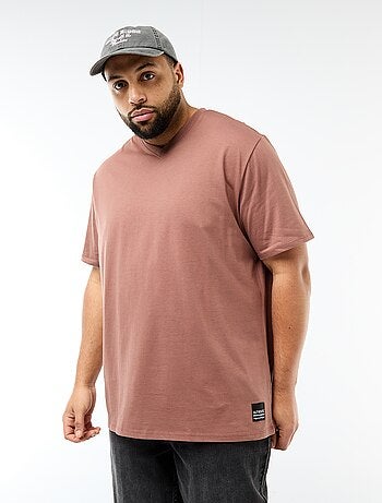 T-shirt en maille jersey à manches courtes