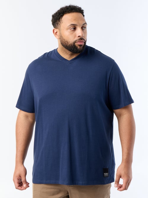 T-shirt en maille jersey à manches courtes - Kiabi