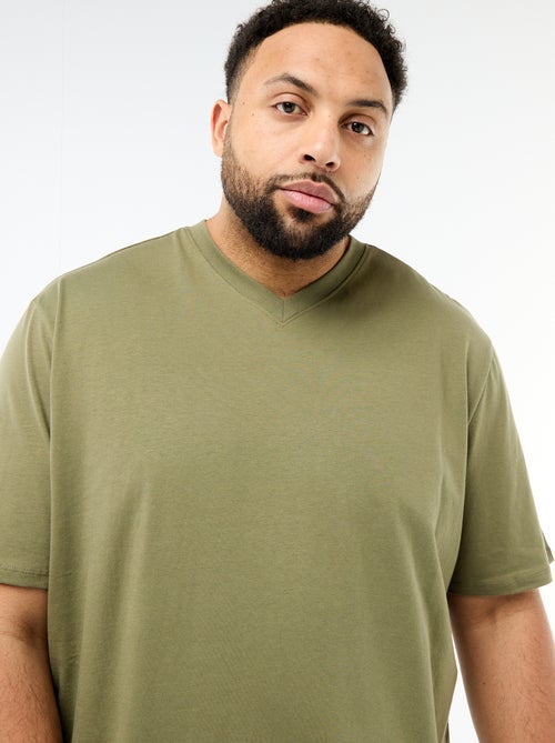 T-shirt en maille jersey à manches courtes - Kiabi