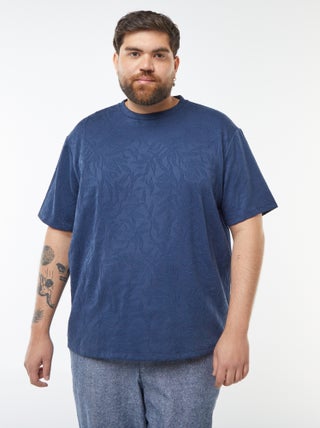 T-shirt en maille jersey avec broderies all over