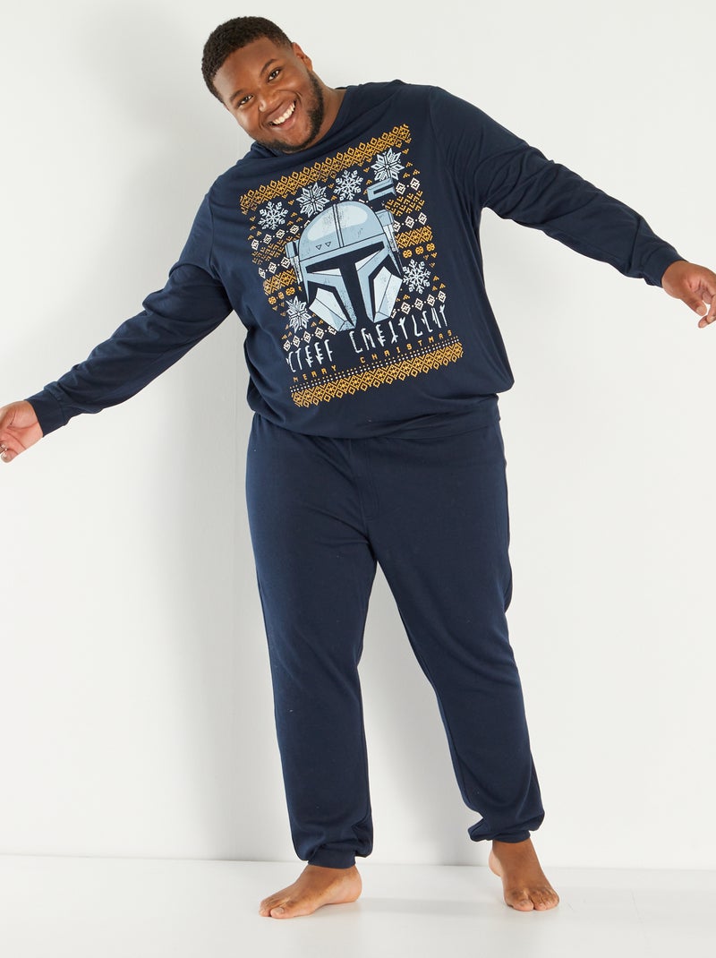 T-shirt en maille jersey BLEU - Kiabi