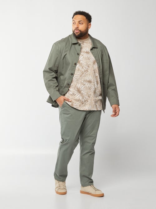 T-shirt en maille jersey imprimé avec manches courtes - Kiabi