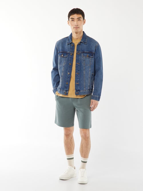 T-shirt en maille jersey manches courtes - Kiabi