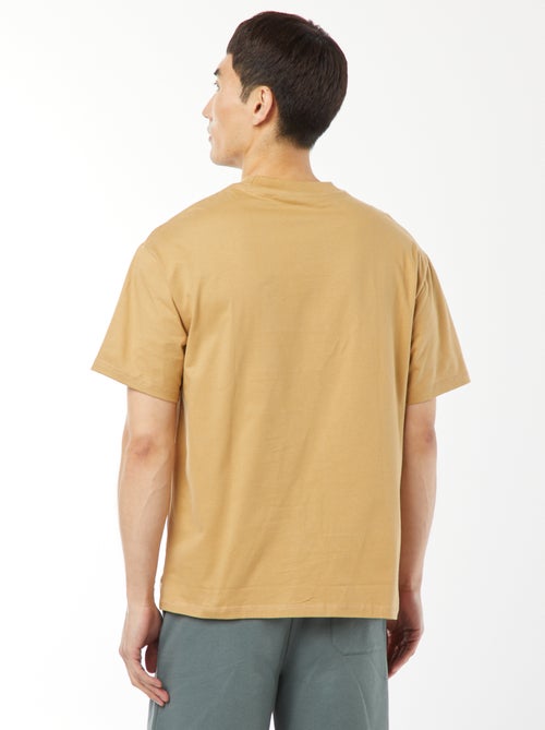 T-shirt en maille jersey manches courtes - Kiabi