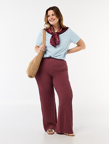 T-shirt en maille jersey manches courtes