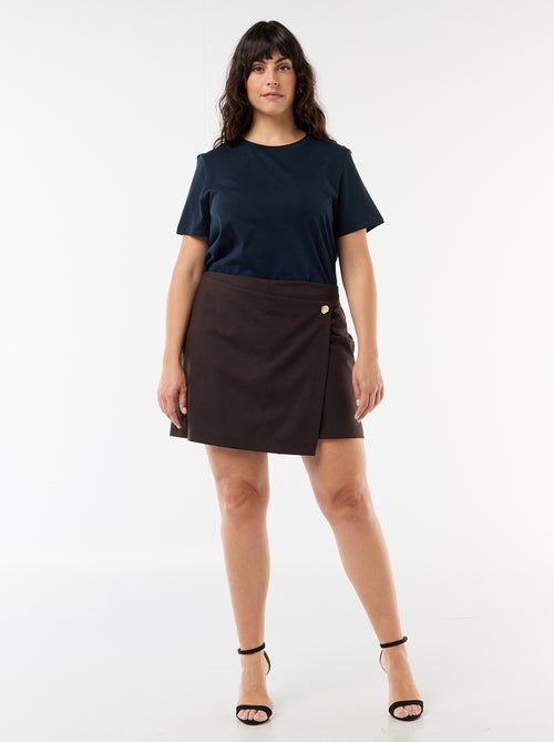 T-shirt en maille jersey manches courtes - Kiabi