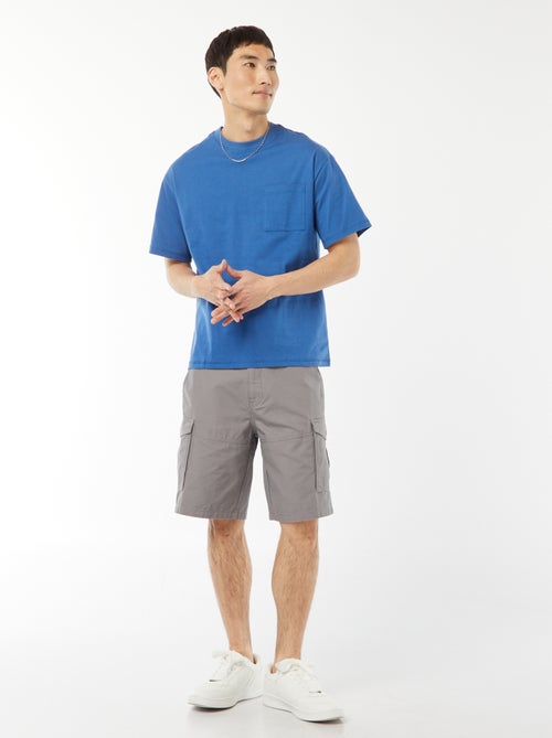 T-shirt en maille jersey manches courtes - Kiabi