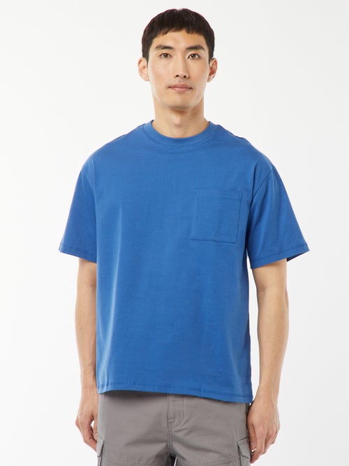 T-shirt en maille jersey manches courtes - Kiabi