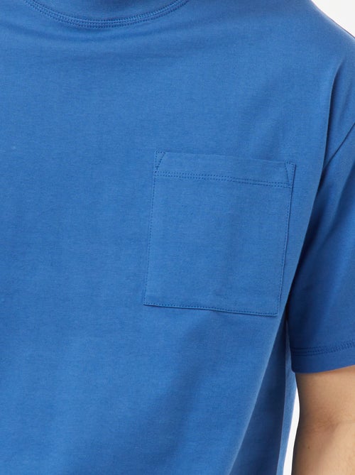 T-shirt en maille jersey manches courtes - Kiabi