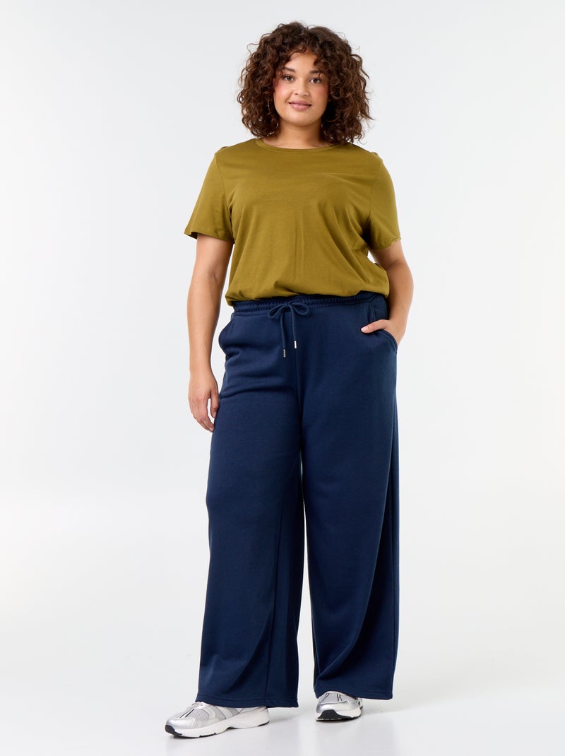 T-shirt en maille jersey manches courtes Vert - Kiabi