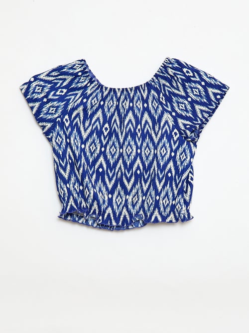 T-shirt en maille stretch - Kiabi