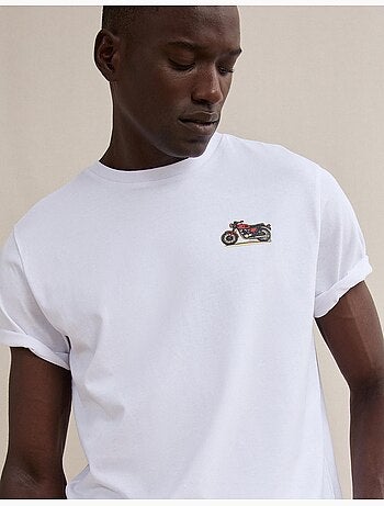 T-shirt en maillot imprimé, mo fashion
