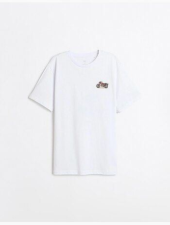 T-shirt en maillot imprimé, mo fashion
