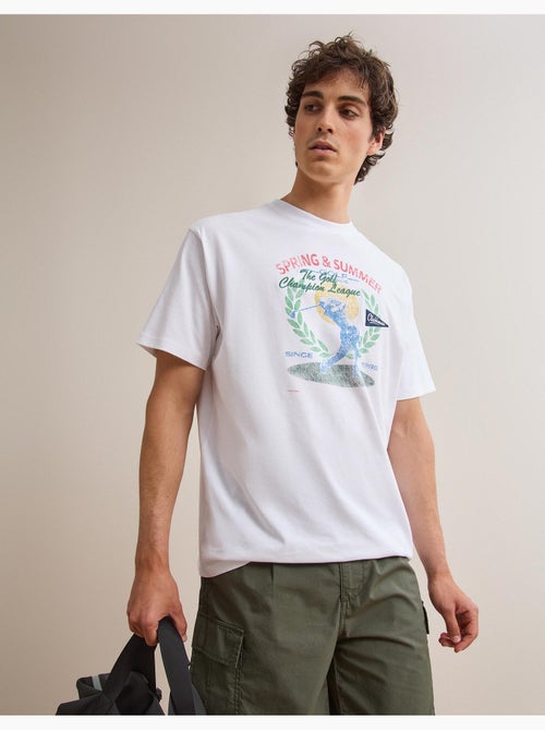 T-shirt en maillot imprimé, MO Fashion - Kiabi T-shirt en maillot imprimé, MO Fashion - Kiabi