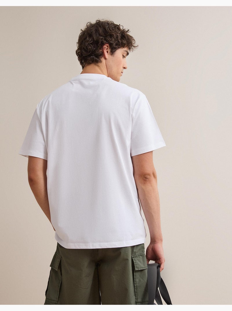 T-shirt en maillot imprimé, MO Fashion Blanc - Kiabi