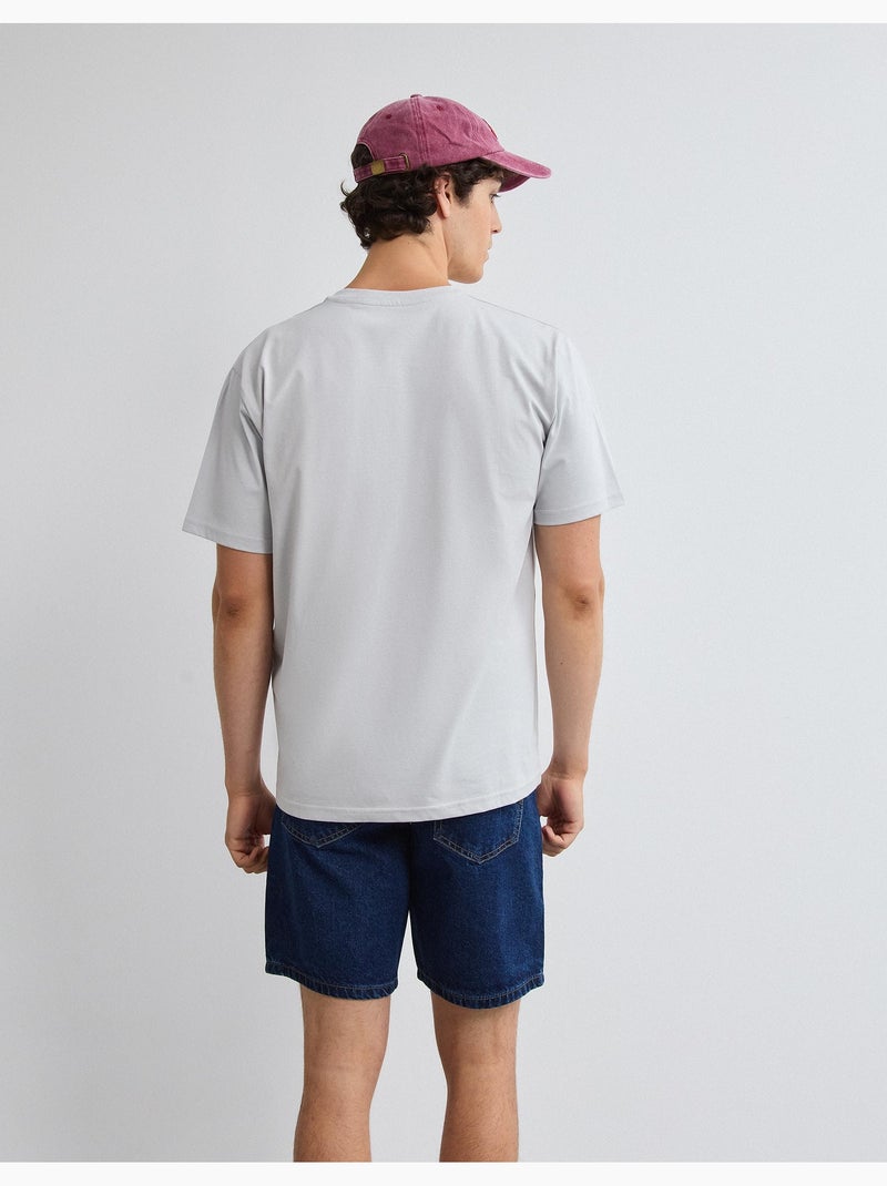 T-shirt en maillot imprimé, MO Fashion Bleu - Kiabi