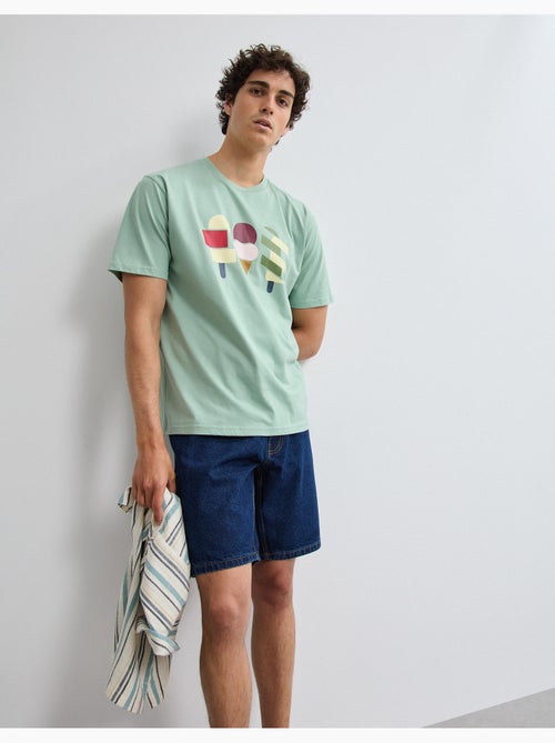 T-shirt en maillot imprimé, MO Fashion - Kiabi T-shirt en maillot imprimé, MO Fashion - Kiabi