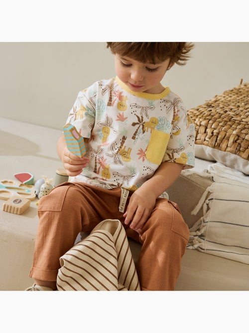 T-shirt enfant Auguste - Kiabi