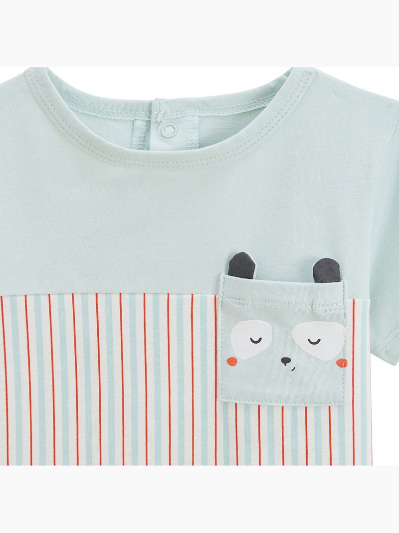 T-shirt enfant Bento Groen - Kiabi