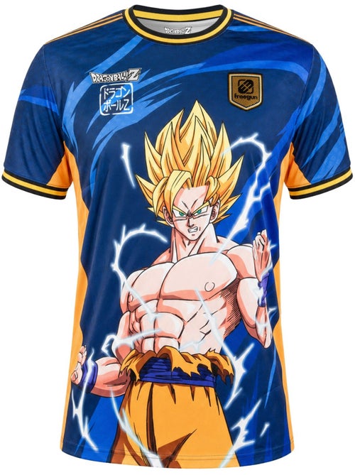 T-shirt enfant dragon ball z super sayian freegun - Kiabi