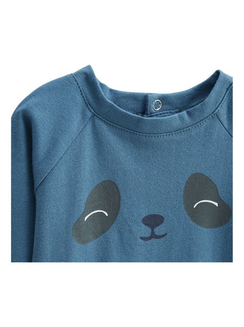 T-shirt enfant manches longues Tao - Kiabi