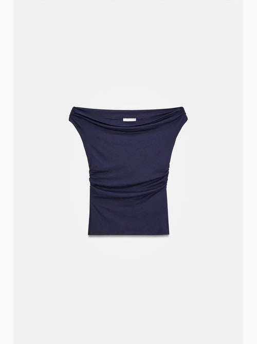 T-shirt épaules dénudées jersey manches courtes dilvin - Kiabi