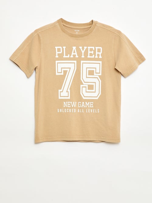 T-shirt esprit basketball - Kiabi