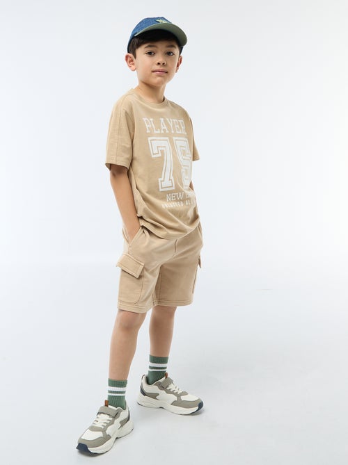 T-shirt esprit basketball - Kiabi