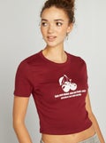 T-shirt esprit campus Bordeaux - Kiabi