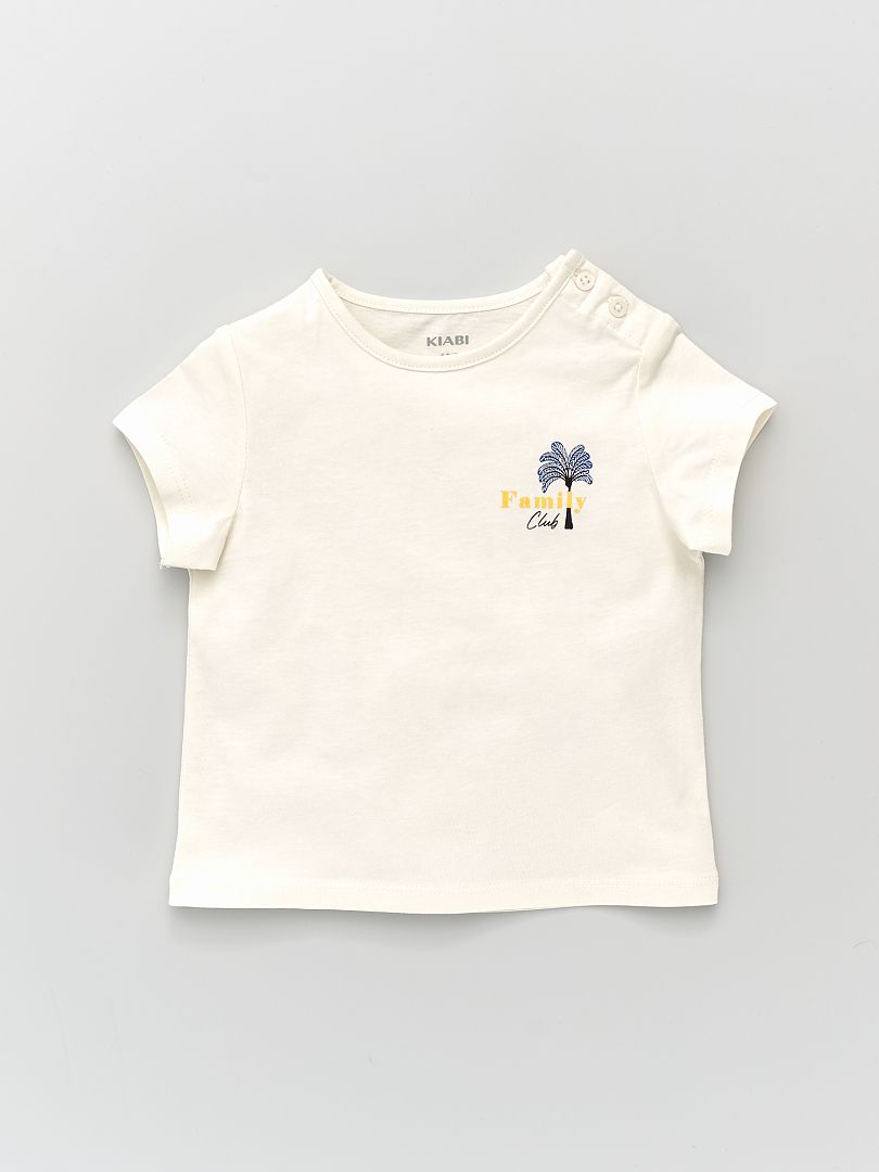 Tee shirt famille discount kiabi