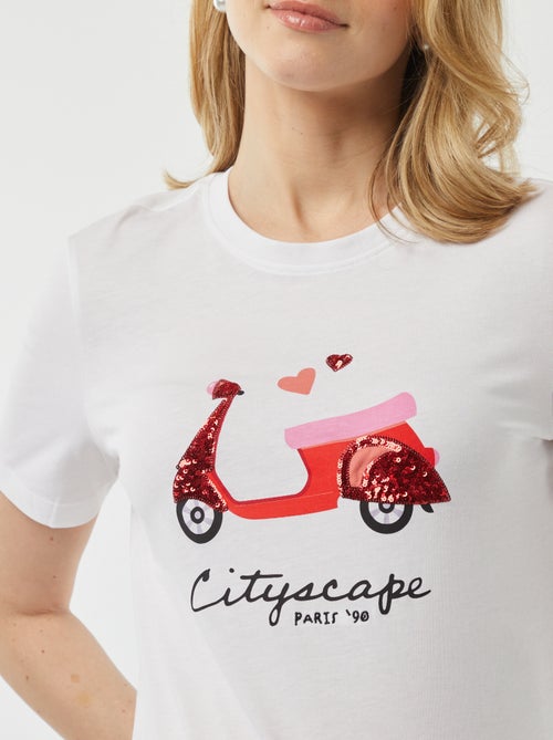 T-shirt fantaisie 'Only maternity' - Kiabi