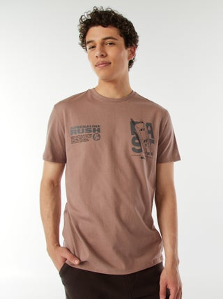 T-shirt 'Fast & Furious' manches courtes