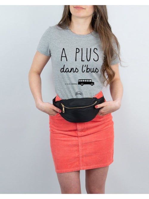 T-shirt Femme - A PLUS DANS L'BUS - Kiabi T-shirt Femme - A PLUS DANS L'BUS - Kiabi