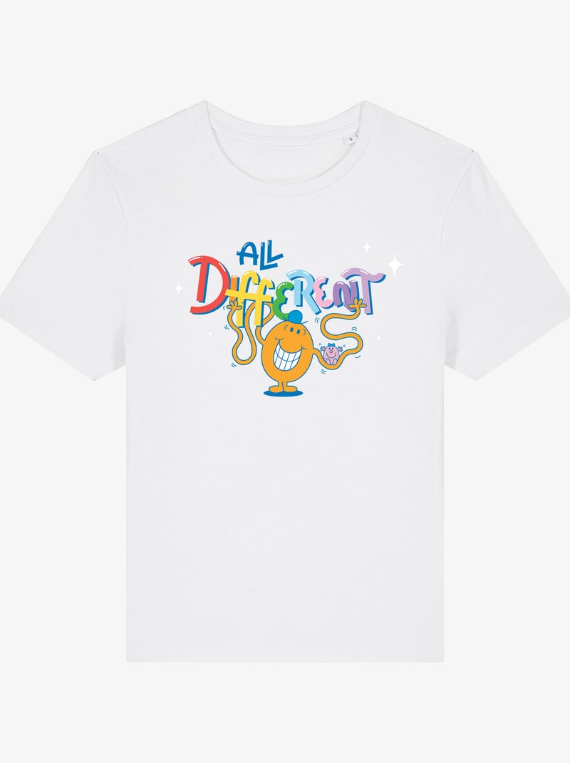 T-shirt Femme - ALL DIFFERENT Blanc - Kiabi
