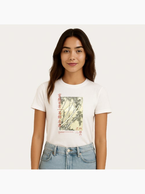 T-shirt Femme - APOH HOKUSAI BAMBOO - Kiabi
