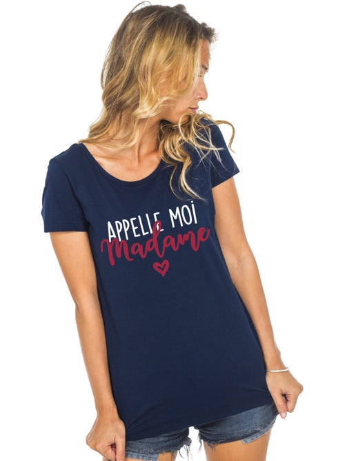 T-shirt Femme - APPELLE MOI MADAME - Kiabi T-shirt Femme - APPELLE MOI MADAME - Kiabi