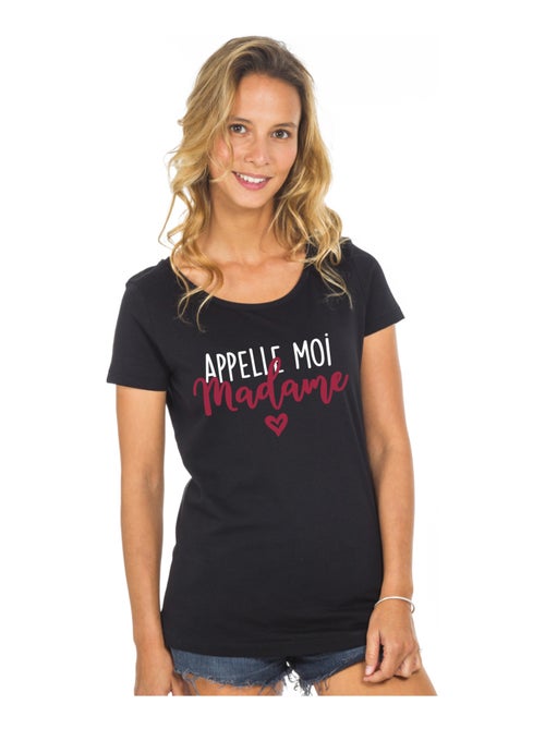 T-shirt Femme - APPELLE MOI MADAME - Kiabi T-shirt Femme - APPELLE MOI MADAME - Kiabi