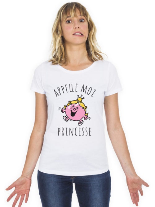 T-shirt Femme - APPELLE MOI PRINCESSE - Kiabi T-shirt Femme - APPELLE MOI PRINCESSE - Kiabi