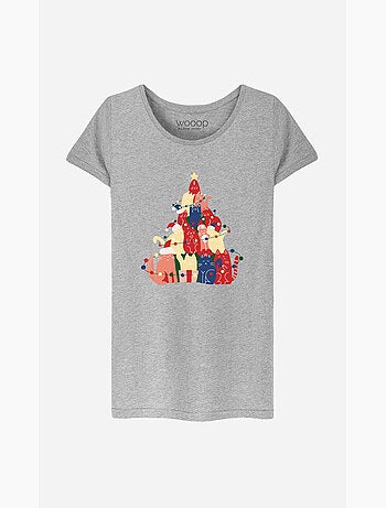 T-shirt Femme - ARBRE A CHATS