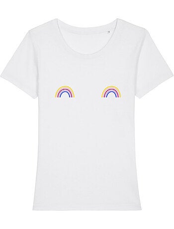 T-shirt Femme - ARC EN CIEL