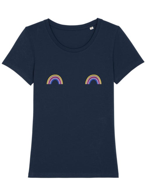 T-shirt Femme - ARC EN CIEL - Kiabi