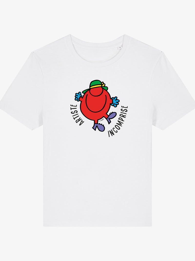 T-shirt Femme - ARTISTE INCOMPRISE Blanc - Kiabi